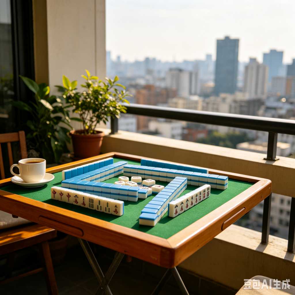 vintage gift mahjong set