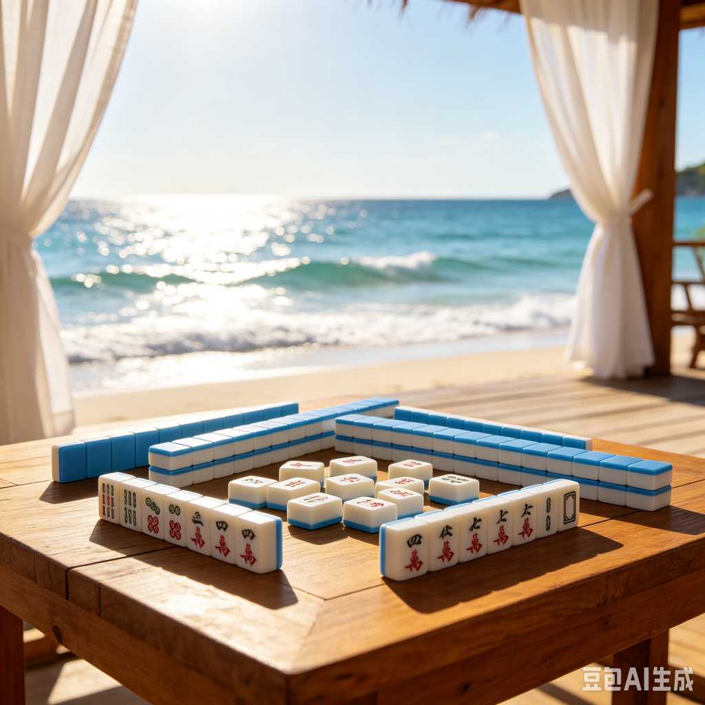 space saving mahjong game set