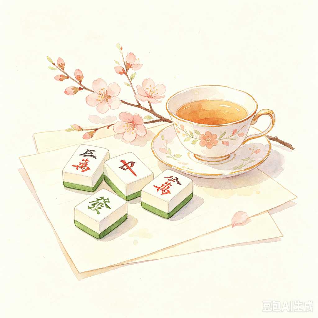 consistent color mahjong tiles