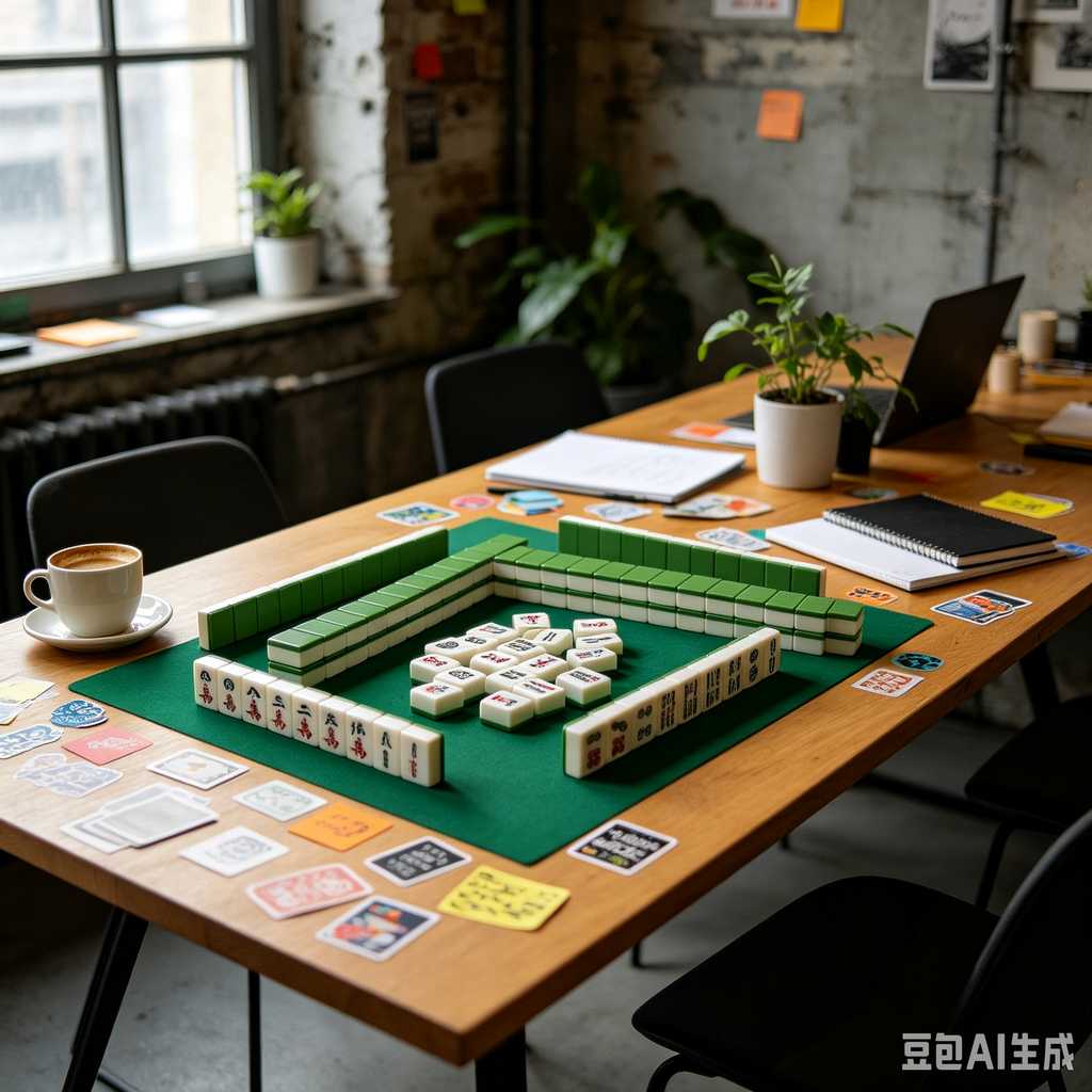 corporate promotional mahjong set