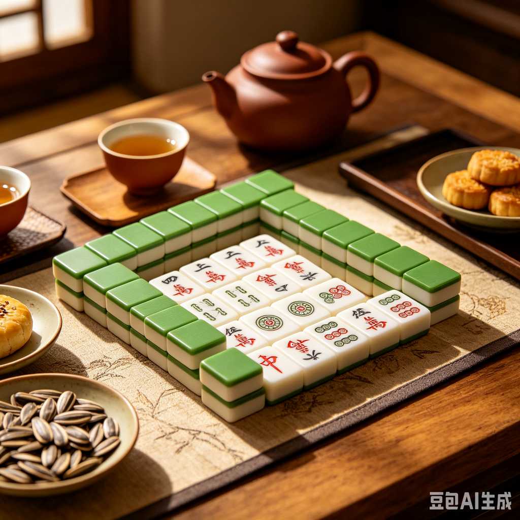 friends gathering mahjong game